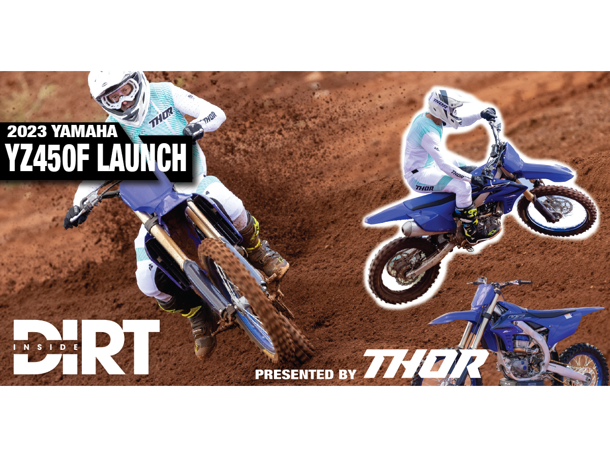 2023 Yamaha YZ450F Launch